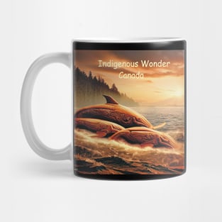 Canada Whales . Mug